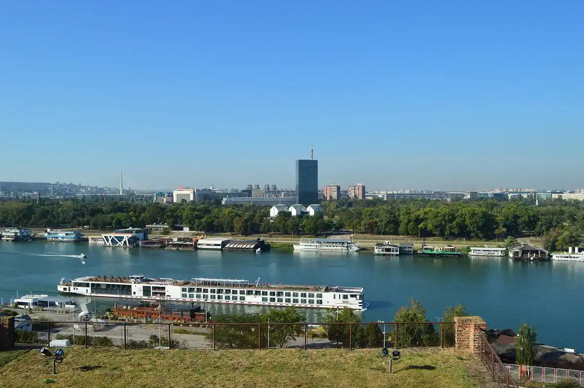 Sava River in Novi Sad, Serbia, where Snaper Digital began